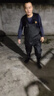 渔多多下水裤半身防水裤涉水裤雨裤男钓鱼服皮叉裤赶海服挖藕服捕鱼裤 95丝加厚黑色 40码 实拍图