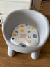 日康（rikang）宝宝餐椅 叫叫椅婴儿学坐椅多功能儿童吃饭餐桌 RK-X2009-5 灰色 实拍图