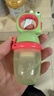 babycare婴儿果蔬食物咬咬袋硅胶宝宝吃水果辅食器安抚牙胶4月+ 德科绿 实拍图