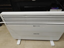 奥克斯（AUX）取暖器家用欧式快热炉电暖气取暖电暖炉暖风电暖器对流式烤火炉 IPX4级防水 NDL220-B37G 小米白 实拍图