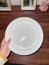 今万福 商用密胺盘子酒店餐具10英寸自助餐圆盘菜盘炒菜炒饭炒面盘子 实拍图