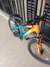 凤凰山地自行车男女变速山地车碟刹青少年儿童自行车学生单车 星际 橙蓝【单速+辐条轮】 22寸【适合130-170cm】 实拍图