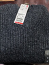 优衣库女装V领针织衫/毛衣毛衫479231 08 深灰色 M /160/84A 实拍图