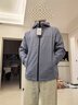 京东京造春秋穿山甲300冲锋衣男女单冲户外防水夹克硬壳外套 岩板蓝 M 实拍图