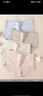 浪莎内裤女高腰纯棉收腹抗菌底裤4条大码无痕收小肚子提臀女士内裤 实拍图