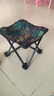 爆品椅子板凳小椅子户外钓椅马扎钓鱼便捷多功能超轻四角凳子马扎 户外小马扎-枫叶蓝色(活动) 实拍图