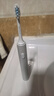米家小米电动牙刷T302成人/学生 4种净齿模式 150天续航 4支刷头 银灰色生日礼物 送男女友礼物 实拍图
