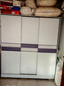 白浅【免费安装】衣柜卧室储物柜子移门衣橱简易推拉门大衣柜 【三门】1.8米主柜 实拍图