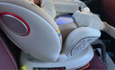 初婴贝儿童安全座椅汽车用0-4-12岁婴儿宝宝车载可坐可躺i-Size通风加热 悦享版金+通风加热+支撑腿+遮阳棚+175°躺 实拍图