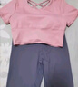 维多利亚旅行者（VICTORIATOURIST）瑜伽服女秋冬跑步运动套装普拉提健身服美背含胸垫两件套 实拍图
