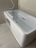 科勒（KOHLER） 浴缸家用浴室整体独立式浴缸希尔维亚克力浴缸泡澡亲子浴缸  左角位99017(1500x8001.5m 实拍图