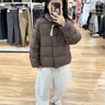 优衣库女装羽绒茄克/柔软面料外套夹克25秋冬新款479212 37 栗色 M 实拍图