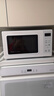 美的（Midea）变频小清新微波炉 液晶屏幕 磨砂面板 小型20L家用 匠心工艺（PM2002） 实拍图
