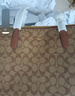 蔻驰（COACH）【品牌直供】女包ZIP TOP TOTE托特包单肩包 棕色CBT20生日礼物 实拍图