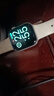 Apple/苹果 Watch Series 10 智能手表GPS款42毫米银色铝金属表壳丹宁色运动型表带S/M MX1J3CH/B 实拍图
