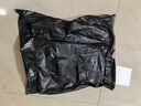 e洁抽绳垃圾袋抽绳加厚黑色45*50cm*120只1.3丝单面家用手提穿绳免撕 实拍图