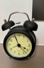 码仕 闹钟儿童卡通夜光大音量学生机械打铃懒人专用起床神器床头钟开学必备黑色【3.5英寸】 实拍图