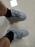 回力官方运动鞋男鞋春夏季软底网面鞋子男士跑步鞋轻便休闲椰子鞋 铁青灰/男女码 0127 38 实拍图