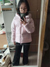 森马（Semir）羽绒服女90绒子短款轻暖三防可爱花苞帽2025冬新款立体防风外套 【正肩显瘦廓形】橡皮粉61216 S 实拍图