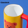 Glasslock&wigglewiggle联名保温杯大容量冰霸吸管杯保温保冷车载水杯900ml 实拍图