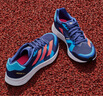 adidas adizero RC 4超轻缓震训练备赛体测薄底竞训跑鞋阿迪达斯   深蓝/浅蓝/粉   47 实拍图