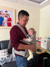 BabyBjorn瑞典品牌进口透气婴幼儿背带抱娃神器Harmony背带0-3岁 灰褐色 实拍图