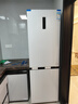 美菱（MeiLing）无忧嵌402双门两门超薄零嵌小户型大容量拼接窄门一级节能低噪变频风冷无霜底部散热冰箱国家补贴 BCD-402WPCZX 雪域白 实拍图