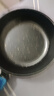 【亏本清仓】韩式麦饭石色不粘锅平底锅铁锅电磁炉不带盖 黑色小煎锅 16cm 实拍图