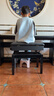 星海钢琴凳 单人升降带书箱直腿实木凳儿童古筝电钢琴椅子乐器通用 实拍图