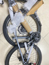 永久（FOREVER）自行车男女铝合金双碟刹山地车青少年成人越野竞技避震单车 21速26寸钢架-消光灰 实拍图