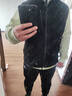 迪卡侬男士秋冬马甲MH120户外保暖摇粒绒拉链背心黑色2XL 1406398 实拍图