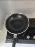 炊大皇 炒锅 304不锈钢炒菜锅煎锅 平底不粘炒锅32cm 可立可视盖不挑灶 实拍图