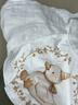 欧孕（OUYUN）婴儿吸汗巾6层纱布隔汗巾宝宝止汗巾 森林派对32×24(五条装) 实拍图