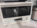东芝（TOSHIBA）【国家补贴20%】微烤一体机微波炉烤箱家用 东芝小奶椰特色石窑烤 20L ER-YR2211CNX 奶黄白 东芝小奶椰YR2211 实拍图