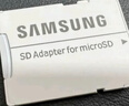 三星（SAMSUNG）256GB TF(MicroSD)存储卡 EVO白卡 U3A2V30 手机平板游戏机内存卡 支持4K视频 读160MB/s写120MB/s 实拍图