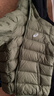 亚瑟士（asics）童装25年冬季儿童柔软舒适三防轻薄保暖羽绒服【高充绒量】 军绿色 清洁度1000-鸭绒 140 充绒量79g 实拍图