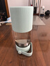北鼎（Buydeem）茶水分离玻璃水杯高颜值车载便携随手杯办公室泡茶杯浅衫绿470ml 实拍图