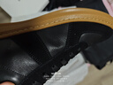 百丽舒适牛皮休闲男鞋秋季商场同款复古德训鞋52022CM0 黑色 43 (265mm) 实拍图