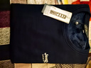 JEEP SPIRIT吉普卫衣男秋冬季韩版圆领宽松男士百搭长袖打底衫 深蓝加绒 3XL 实拍图