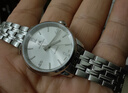 上海（SHANGHAI）手表女士 国民系列钢带机械女表 送母亲礼物白色腕表SH3009LN-A-1 实拍图