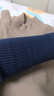 优衣库女装罗纹高领T恤/长袖小高领内搭25秋冬新款479588 68 深蓝色 S /155/80A 实拍图
