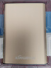 黑甲虫 (KINGIDISK) 500G USB3.0 移动硬盘 SLIM系列 2.5英寸 中国金 9.5mm金属纤薄 抗震抗压 SLIM500 实拍图