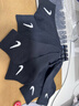 耐克速干训练短袜(3双)冬季支撑柔软舒适NIKE LIGHTWEIGHT SX7677 010黑/(白) S 实拍图