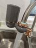 美的（Midea）净水器水龙头过滤器家用自来水滤水器直饮前置过滤器厨房卫生间通用除水垢除余氯双出水可清洗滤芯 一机一芯【可清洗滤芯】 实拍图
