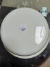 新款圆形家用洗脸盆加厚卫生间厨房洗衣洗菜洗脚宿舍泡脚盆 奶油黄 大号plus【直径37CM】 实拍图
