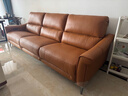 芝华仕（CHEERS）头等舱真皮电动沙发客厅现代简约芝华士50611B小橘沙发|橙2.82m 实拍图