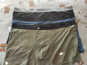 蕉内（Bananain）银皮301P莫代尔内裤男士棉裆7A抗菌透气运动四角短裤头四季款3件 磁铁黑+洗石蓝+海草绿 3条 3XL 实拍图