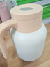 炊大皇保温壶316L不锈钢大容量家用热水壶暖瓶一体无缝内胆1.5L暖白色 实拍图