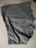 浪莎（LangSha）男士内裤男纯棉透气抗菌内档大码平角裤舒适四角短裤衩4条装 浅灰+中灰+深灰+黑灰 4XL /190 实拍图