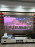 JCONG【免费安装】菲涅尔抗光投影幕布家用办公金属画框幕布家庭影院背景墙三色激光电视壁挂投影仪硬屏 8K三色激光菲涅尔中长焦软幕 100英寸 实拍图